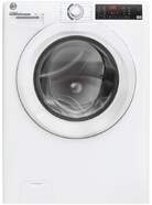 Lavadora Hoover H3WP4474AMB61S - 7 kg, Clase A -10%, 16 Programas, 1400 rpm, Inox, Blanca