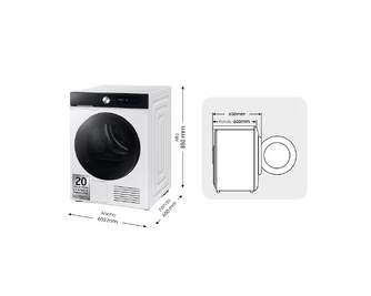 SECADORA SAMSUNG DV90DB7845GEU3 9K