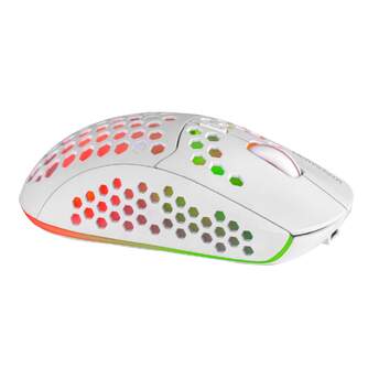 RATON MARS GAMING WIRELESS RGB MMW3 BLANCO