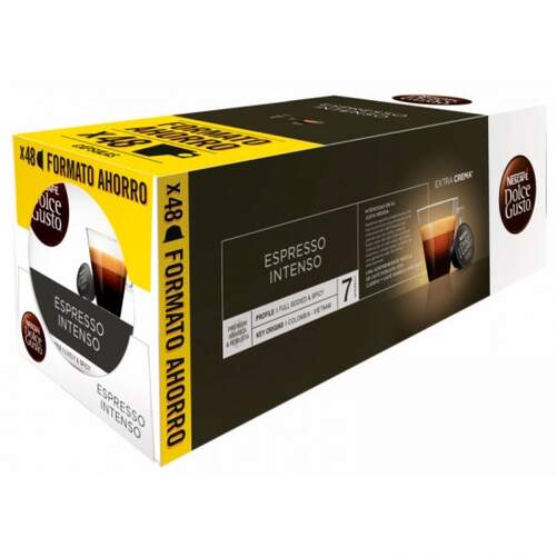 Cápsulas Dolce Gusto Espresso Intenso - 48 Cápsulas (16x3)