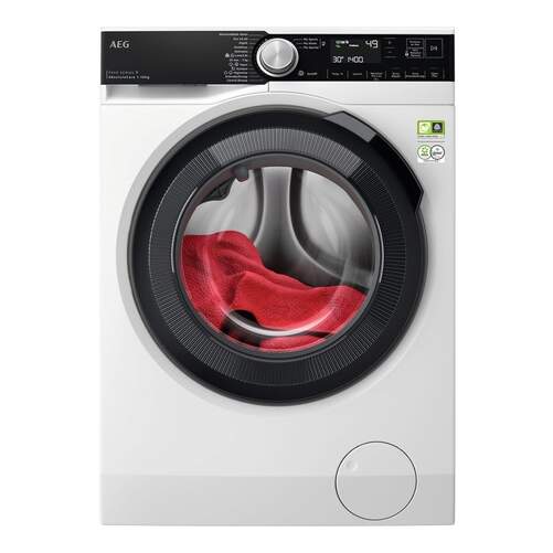 Lavadora AEG LFSR9514L6U - 10 kg, 1400 rpm, Clase A, Display, 72 dB, Blanco
