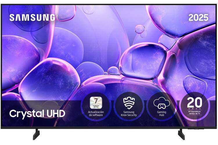 TV Samsung 43" LED TU43U8005F - Crystal UHD, Smart TV Tizen, 20 W con OTS Lite, HDR10+