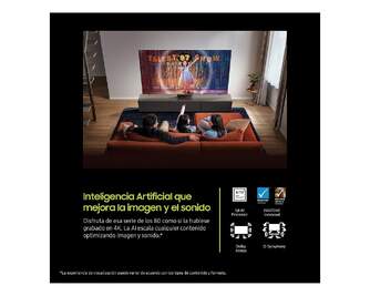 TV SAMSUNG 75%%%quot; TQ75Q7F5 UHD QLED SMARTTV IA HDR10 