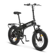 Bicicleta eléctrica Nilox X10 - 6 marchas, freno de disco, 36V, 250W, 13 Ah hasta 70 km