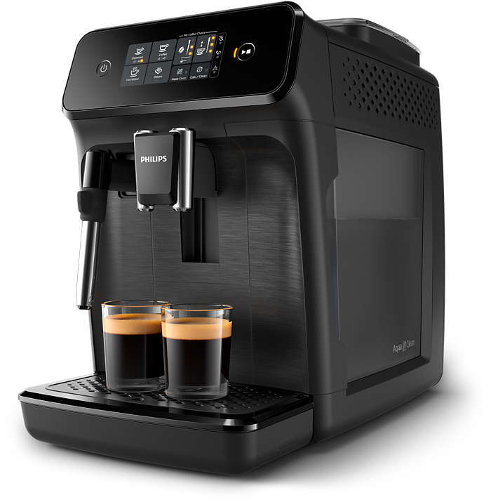 Cafetera Philips EP1220/00 - Automática, 1.8L, 15 Bar, Espumador, Ajustes intensidad/Cantidad/Molido