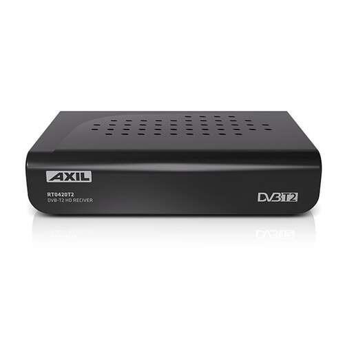 Receptor TDT Axil RT0420 - DVB-T/T2 HD, 1080p, Timeshift, HDMI, SPDIF, USB 2.0, PVR Ready