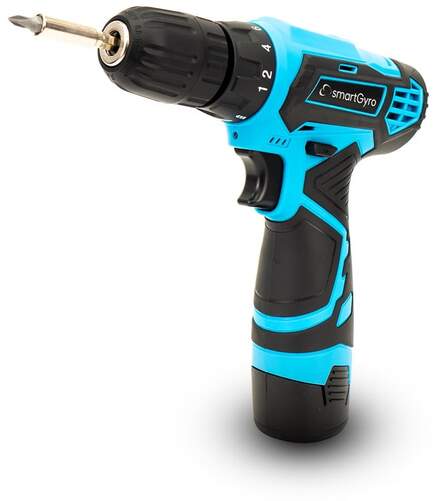 Taladro SmartGyro SG27-463 - Portabrocas automático, rotación derecha/izquierda, 1300mAh