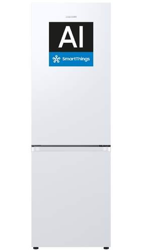 Frigor&iacute;fico Combi Samsung RB34C600DWW/EF - 185 x 59 x 66, No Frost, Blanco