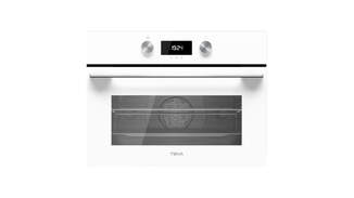 Horno Compacto Teka HLC8400WH - Clase A, 45cm, 9 Funciones, Hydroclean, Guía Extraíble, Blanco