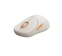 Rat&oacute;n Xiaomi Inal&aacute;mbrico Mouse 3 - 2.4 GHz, MacOS, Windows 10, Blanco, Amarillo
