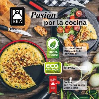 CACEROLA BRA PREMIERE ROJO ALTA 24CM