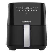 Freidora de aire Taurus PTFAF5000 - 5 litros, 80-200&ordm;C, 1450 W, temporizador hasta 90 min