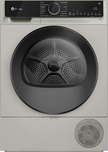 Secadora Bomba de Calor Balay 3SB093XC - 9 kg, 8 programas, inicio retrasado, Clase D, 62 dB