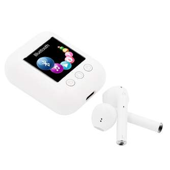 AURICULARES DENVER TWM-850 BLANCOS MP4 8GB