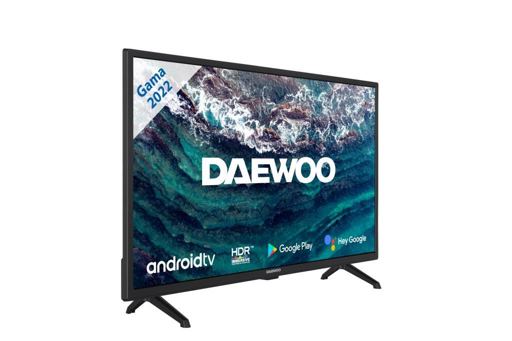 TV 32" Daewoo 32DM54HA HD, Android TV, HDR, Asistente Voz