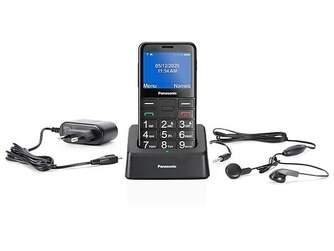 SENIORPHONE PANASONIC KXTU155EXBN CON BASE NEG