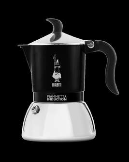 CAFET. ITALIANA BIALETTI FIAMMETTA INDUCT BLACK 2T