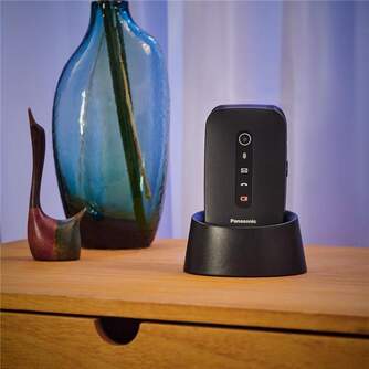 SENIORPHONE PANASONIC KXTU550EXB NEGRO 4G