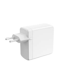 CARGADOR KSIX 2XUSB C  1XUSB A GAN DE 100W