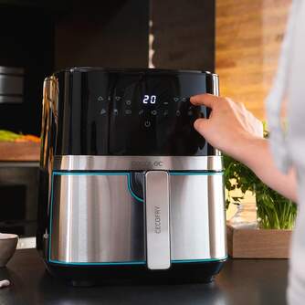 FREIDORA AIRE CECOTEC 5500 PRO 03317 5,5L INOX ACC