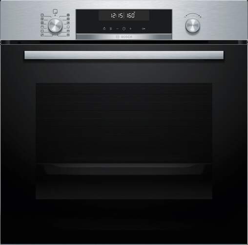 Horno Pirolítico Bosch HBG578ES3 - 71 L, Clase A+, 10 Programas, 3600 W, INOX