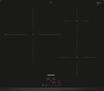 Placas Inducción Siemens EH631BDB6E - 3 Zonas, 7400 W, 17 Potencias, Negro