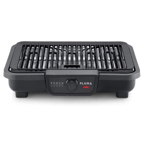 Barbacoa Flama 4871FL - 2200 W, superficie de cocci&oacute;n 39,3 x 27,3 cm