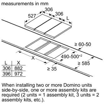 ENCIM. BOSCH PRA3A6B70 1F 30CM GAS