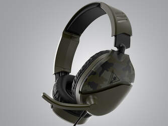 AURICULAR TURTLE BEACH FORCE RECON 70 VERDE CAMO