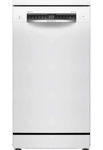 Lavavajillas Bosch SPS4HMW49E - Clase E, 45cm, 3ª Bandeja, 10 Servicios, 6 Programas, Blanco