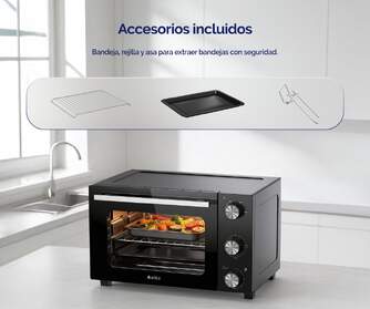 HORNO SOBREMESA ARTICA FLOWBAKE22 1300W 22L