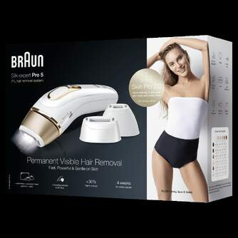 DEPIL. BRAUN PL5267 IPL WHT/GOLD BOX