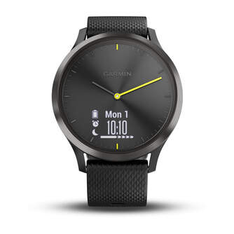SMARTWATCH GARMIN VIVOMOVE HR BLACK 010-010850-01