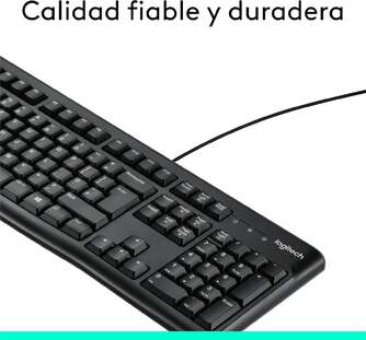 TECLADO LOGITECH K120 USB NEGRO 920-002499  