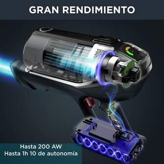 ASPI. ESCOBA ROWENTA RH9959 LITIO 32.4V 70MIN