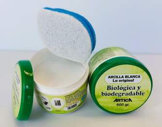 ARTICA ARCILLA BLANCA LIMPIADORA 600 GR