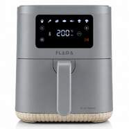 Freidora Aire Flama 652FL - 1400W, 4.2 Litros, Programable, 80-200&ordm;C, Gris