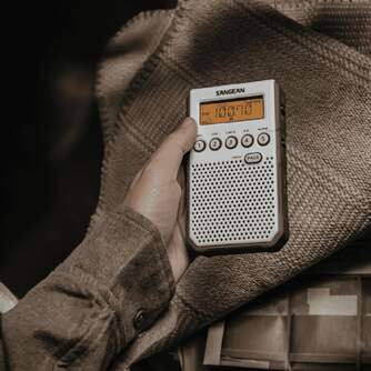 RADIO BOLSILLO SANGEAN DT-800 BLANCO FM/AM