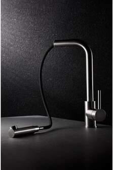 GRIFO COCINA IMEX GCE006AC MOSCU ACERO S316