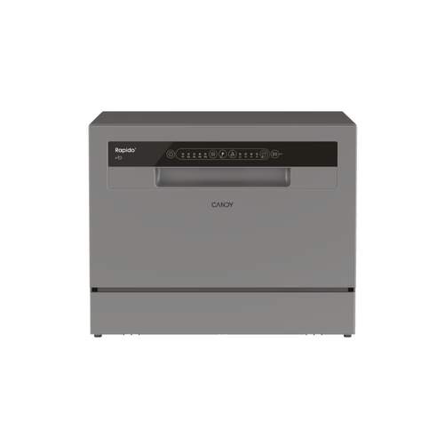 Lavavajillas Candy CP6E51LS - 6 Servicios, 5 Programas, 45 cm, 51 dB, Inox