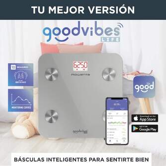 BASCULA ROWENTA BR9600 CONECTADA APP 10 MEDICIONES