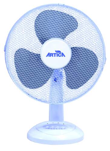 Ventilador de Sobremesa Artica AVS3000 - 30 cm, 35 W, 3 Velocidades, Blanco