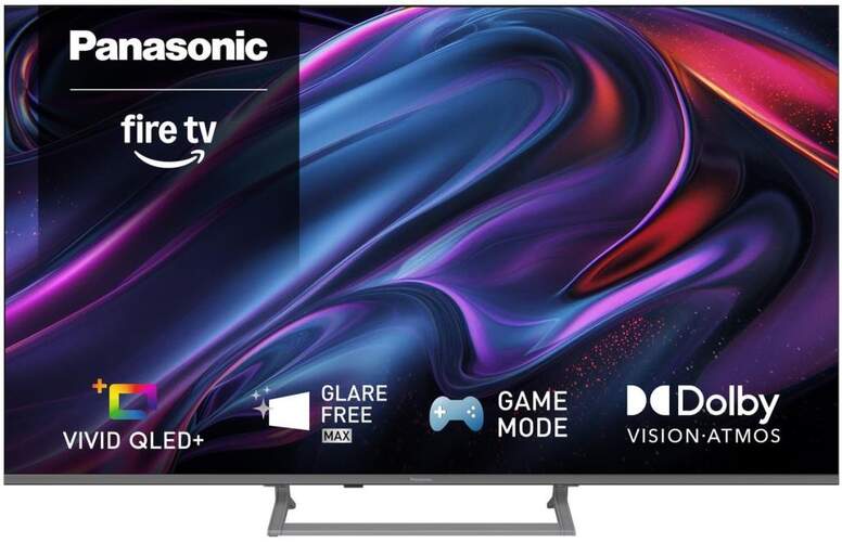 TV Panasonic 43" QLED TV43W83C - 4K Ultra HD, Fire TV, altavoces 20W, HDR10+