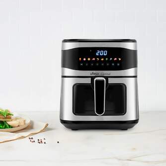 FREIDORA AIRE UFESA CARDINAL 6,5L VENTAN.DIG.COLOR