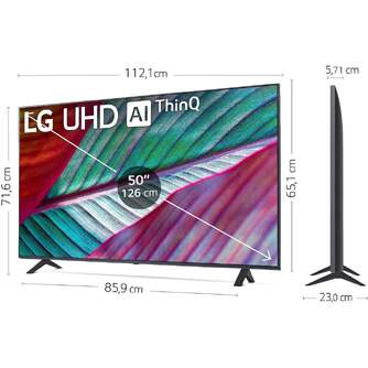 TV LG 50%%%quot; 50UR78006LK UHD STV WEB23 ALFA5 AITHINQ