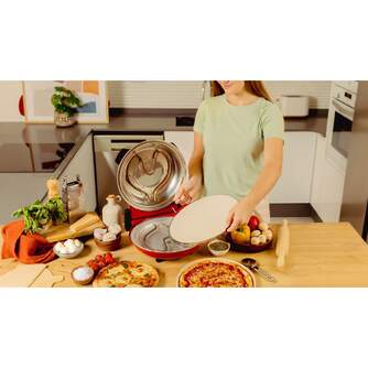 GRILL CECOTEC PIZZA%%%amp;CO 1200W VENTANA 3826
