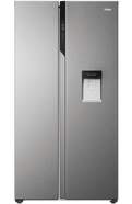 Frigor&iacute;fico Americano Haier HSR5918DWMP - 177 x 90 cm, No Frost, con Display, Inox