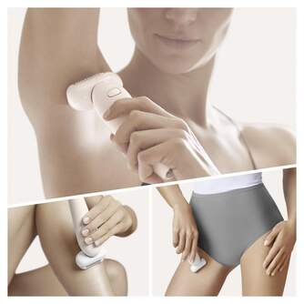 DEPIL. BRAUN 9002 FLEX SENSOSMART MASAJE RASURA