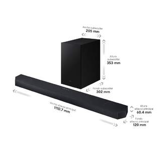 BARRASONIDO SAMSUNG HWQ600H 3.1.2 320W DATMOS WIFI
