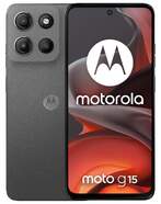 Motorola G15 8/512 GB Negro - 6,72", Android 15, 50 MP, 5200 mAh, cuero vegano repelente al agua